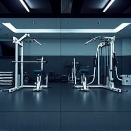 Modern gym equipment in Zilker studio