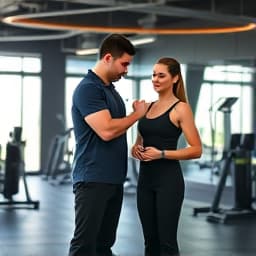 Personal trainer coaching in Zilker