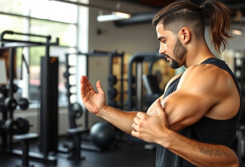 Professional personal trainer coaching client at FitForward Studio in South Lamar, Austin