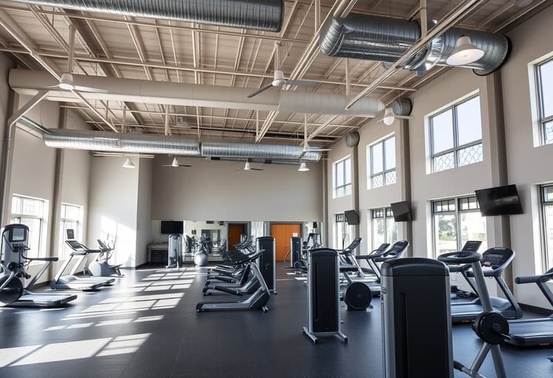 Modern fitness facility at FitForward Studio in Austin